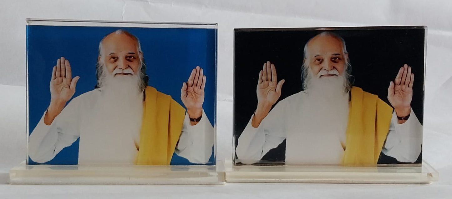 Car Dashboard Acrylic Swamiji Photo