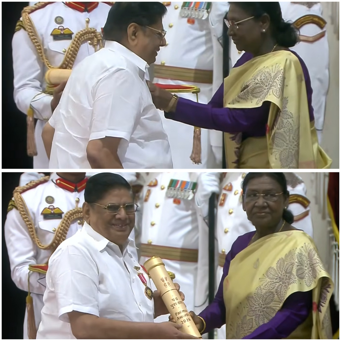 பத்ம பூஷன் விருது 2026: சமூக சேவைக்காக டாக்டர் SKM மயிலானந்தன் அவர்களுக்கு கௌரவம்