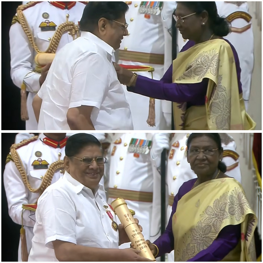 பத்ம பூஷன் விருது 2026: சமூக சேவைக்காக டாக்டர் SKM மயிலானந்தன் அவர்களுக்கு கௌரவம்