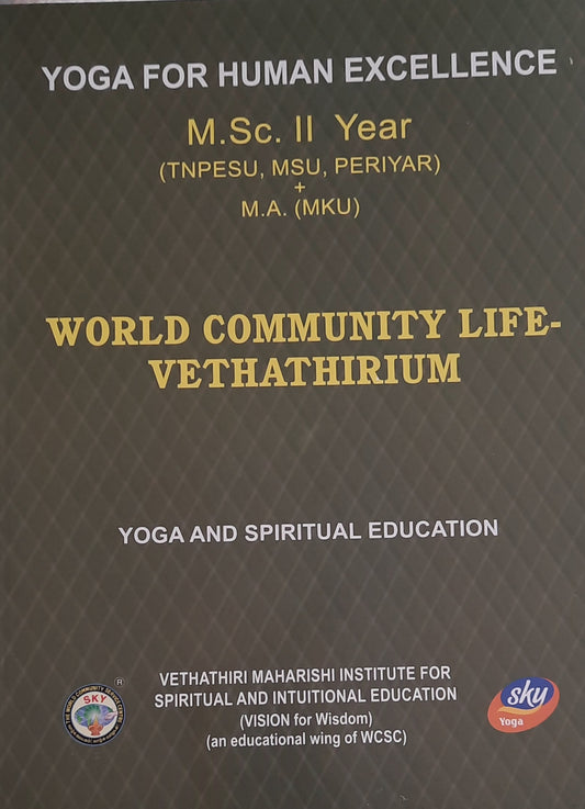 WORLD COMMUNITY LIFE VETHATHIRIUM MSc