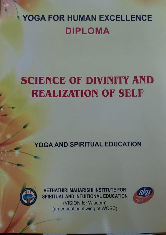 Science of Divinity and Realization of Self - English Diploma Book